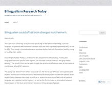 Tablet Screenshot of bilingualismresearch.com